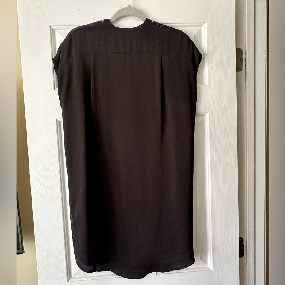 Vince black shift mini dress, size 0 - Picture 5 of 6